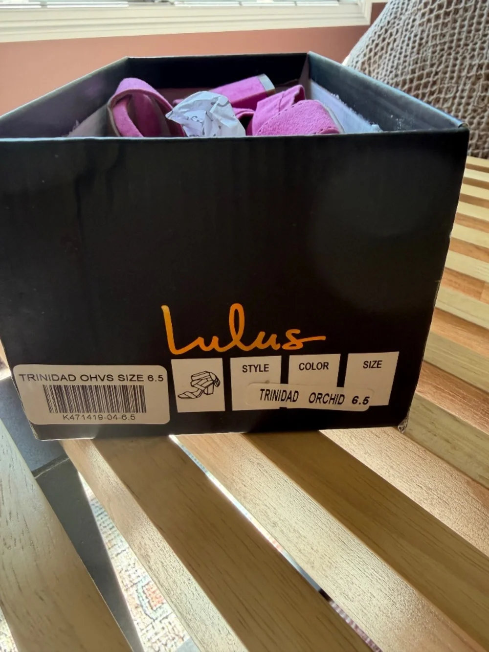 Alta Orchid Suede Lace-Up Heels 6.5 NWT